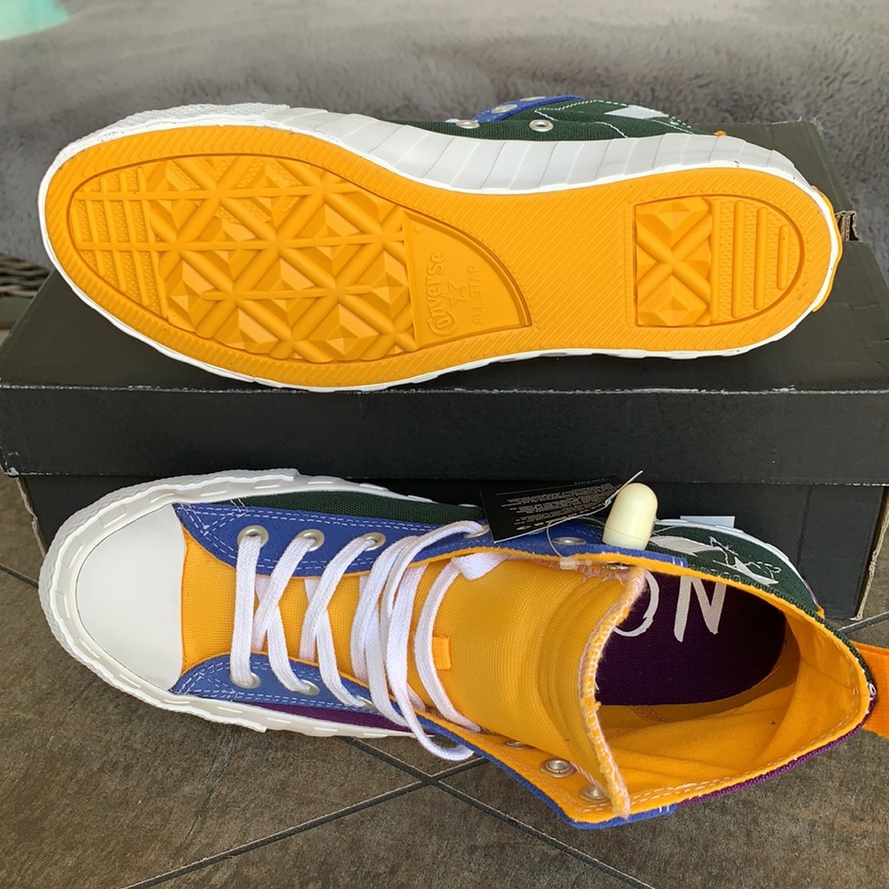 CONVERSE UNTITL3D HI Night Purple/Deep Emerald WMN - Picture 10 of 16